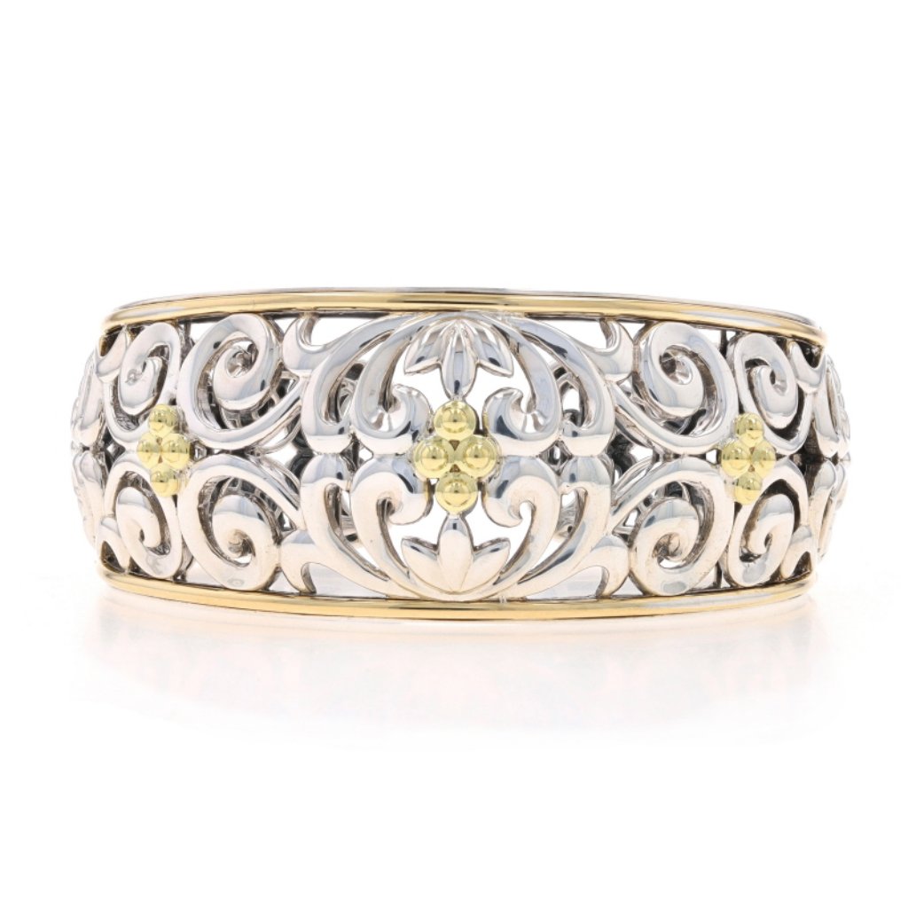Charles Krypell Ivy Cuff Bracelet 6 1/4